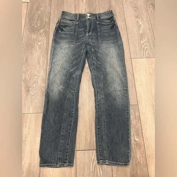 Anthropologie The Wanderer Mid-Rise Relaxed Jeans by Pilcro 27 - Picture 5 of 15